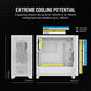 CORSAIR 3000D SI Edition ATX Mid Tower Cabinet (White) Without Fans