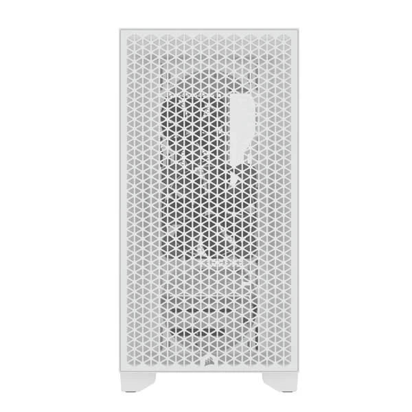 CORSAIR 3000D SI Edition ATX Mid Tower Cabinet (White) Without Fans