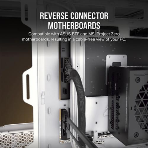 CORSAIR 6500D AIRFLOW TEMPERED GLASS SUPER MID-TOWER, BLACK