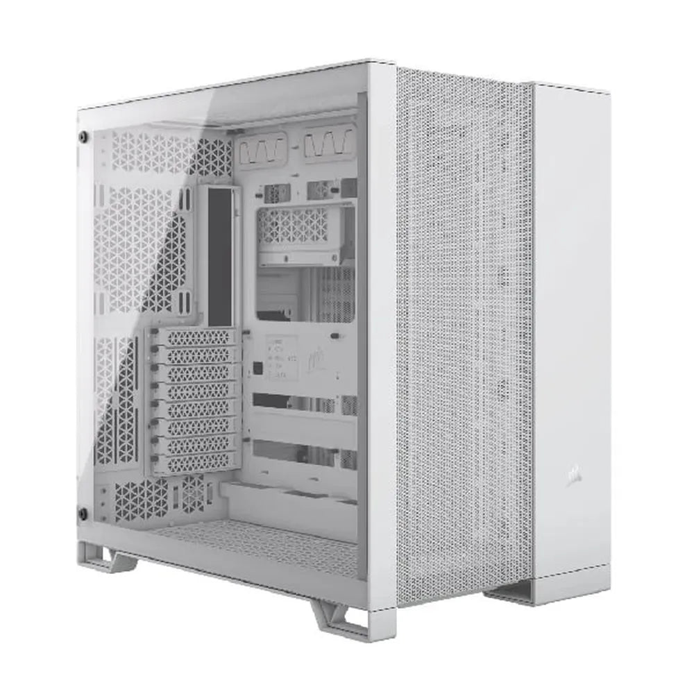 CORSAIR 6500D Airflow ATX Mid Tower Dual Chamber Cabinet (White)