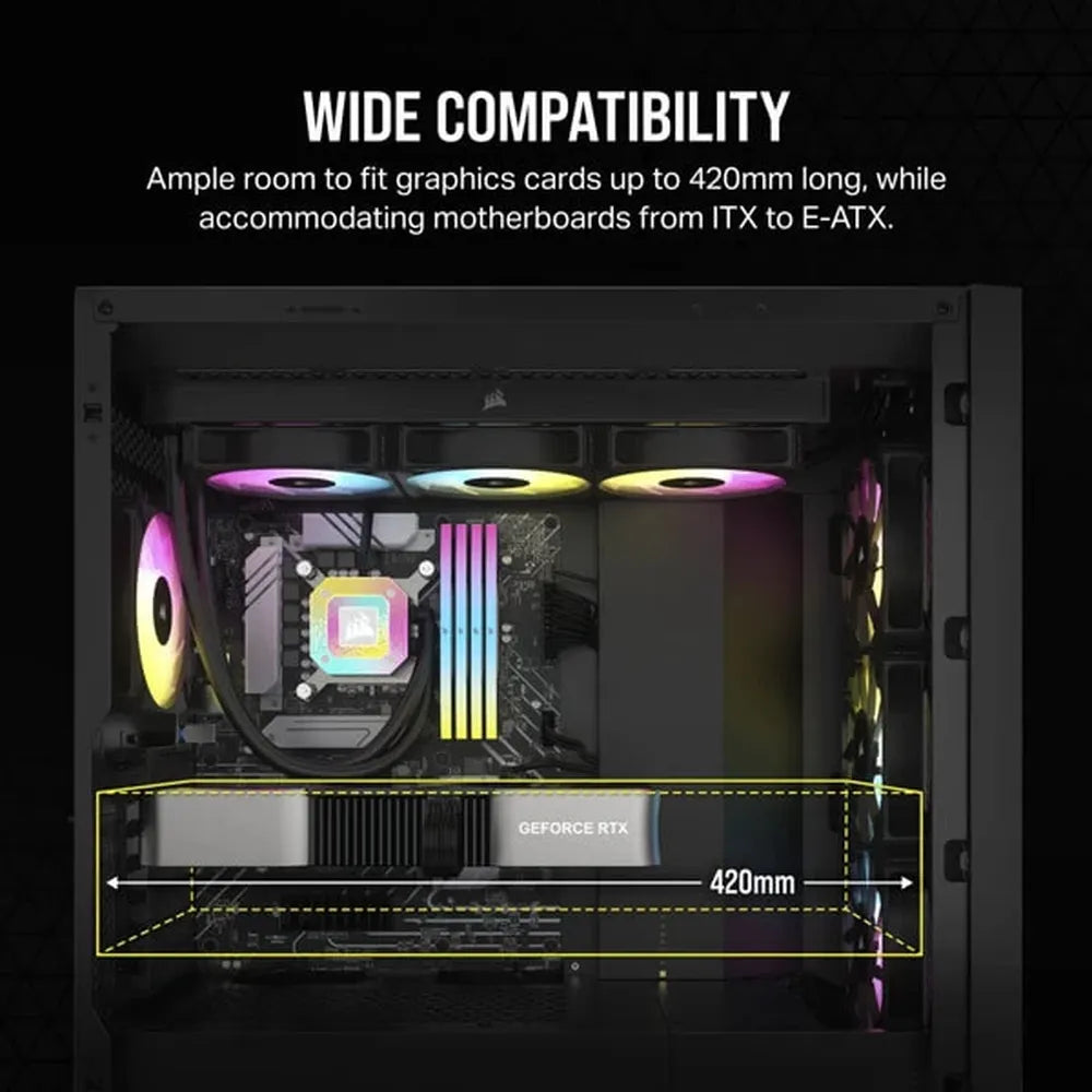 CORSAIR 5000D Core Airflow ATX Mid Tower Cabinet (Black)
