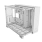 CORSAIR 2500D Airflow MATX Mini Tower Dual Chamber Cabinet (White)
