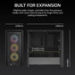 CORSAIR Frame 4000D RS ARGB EATX Mid Tower Cabinet ( Black )