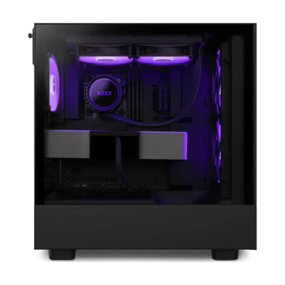 NZXT H5 Flow RGB ATX Mid Tower Cabinet (Black)
