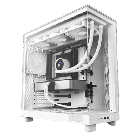 NZXT H6 Flow ATX Mid Tower Cabinet (White)