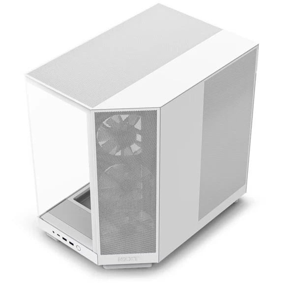 NZXT H6 Flow RGB ATX Mid Tower Cabinet (White)
