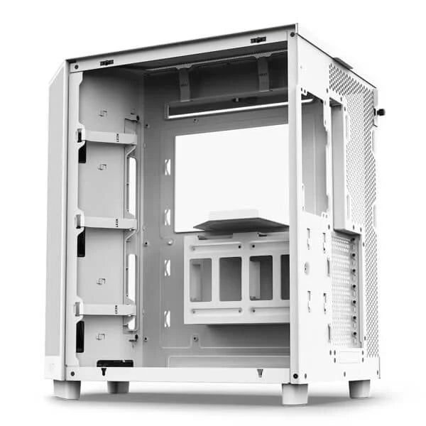 NZXT H6 Flow RGB ATX Mid Tower Cabinet (White)