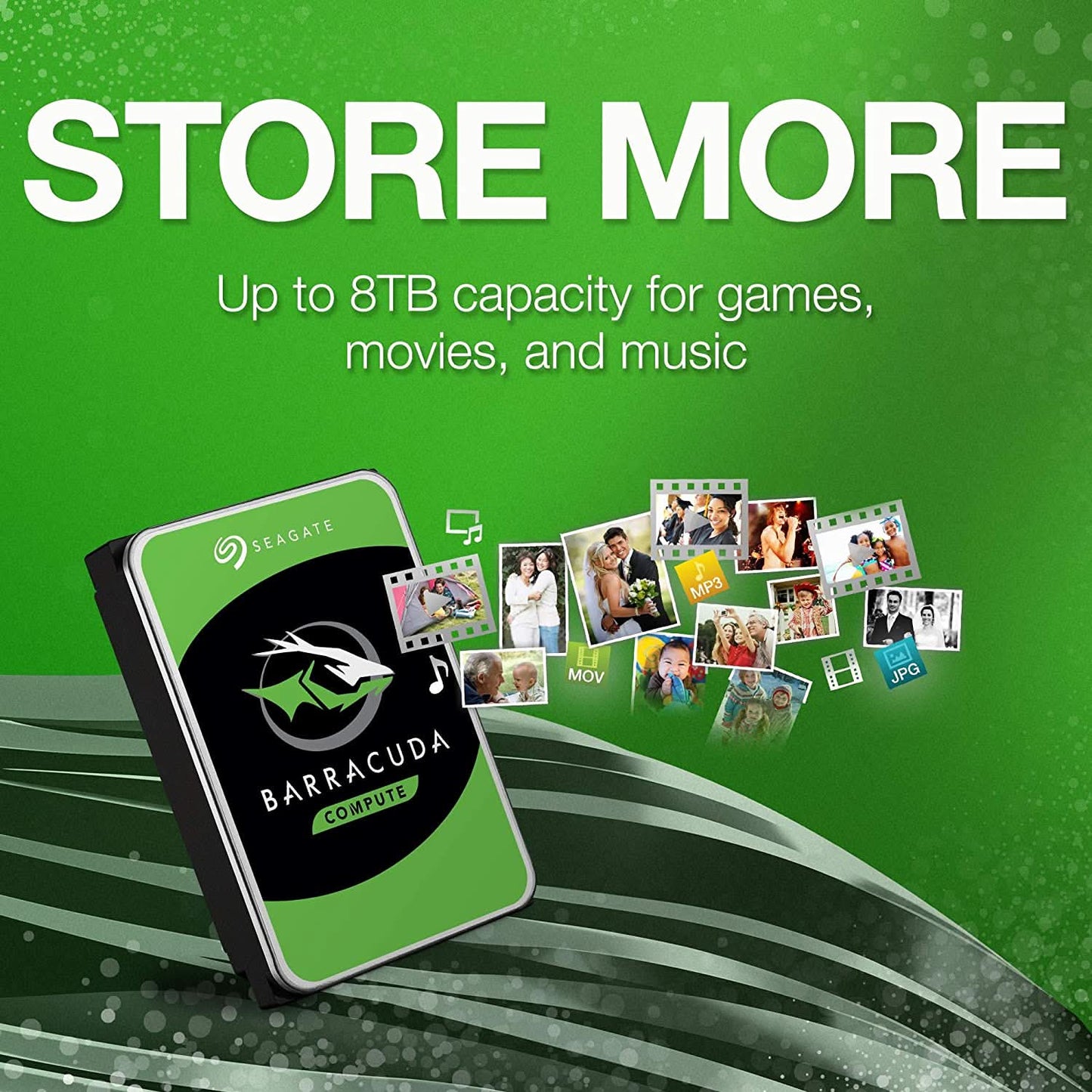 SEAGATE BARRACUDA 2TB INTERNAL SATA 7200RPM HARD DRIVE