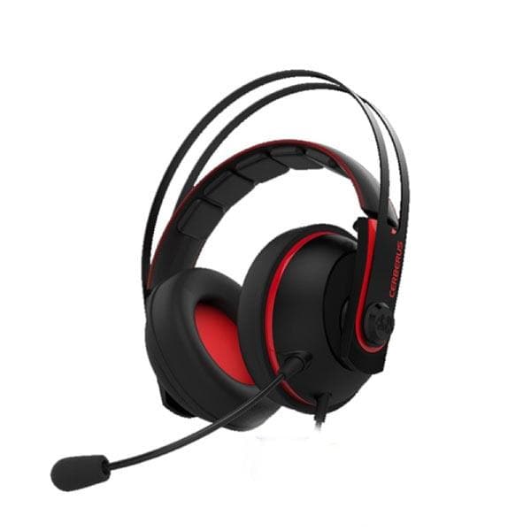 ASUS Cerberus V2 3.5mm Wired Gaming Headphone ( Red ) ( PC / Playstation / Mobile / Xbox )