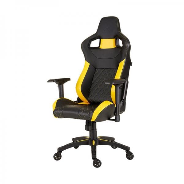 CORSAIR T1 Race 2018 Gaming Chair (Black-Yellow)
