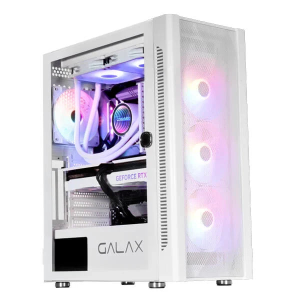 GALAX Revolution-06 Mesh RGB ATX Mid Tower Cabinet (White)