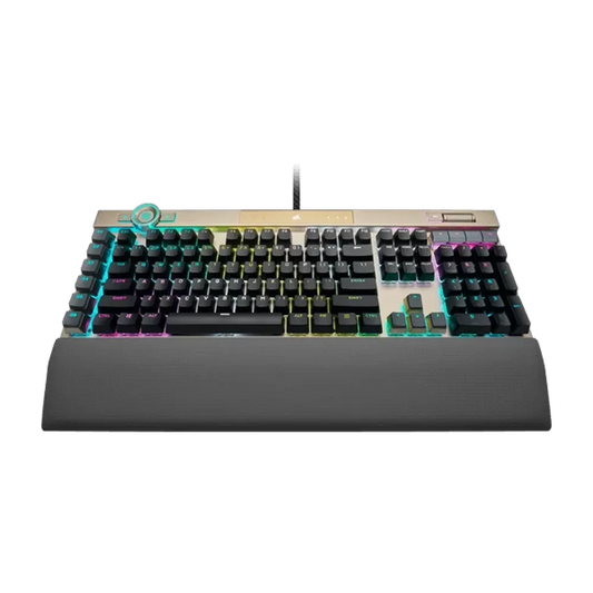 CORSAIR K100 Full Size Mechanical Wired Gaming Keyboard ( Midnight Gold ) ( CH-912A21A-NA )