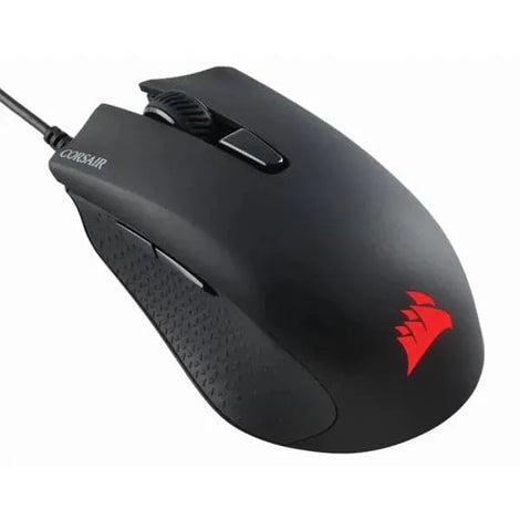 CORSAIR Harpoon Pro Wired Ergonomic RGB MOBA Gaming Mouse ( CH-9301111-AP ) ( 12000DPI / 6 Macro Buttons ) ( Black )