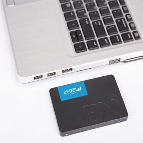 CRUCIAL BX500 2TB 3D NAND 2.5 SATA SATA 3 Solid State Drive (SSD)