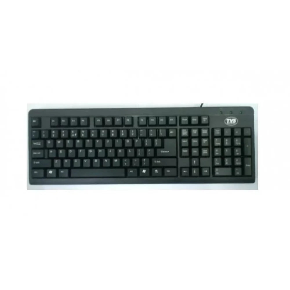 TVS Champ Full Size Membrane Switch Wired Gaming Keyboard ( Black ) (CHAMP-USB )
