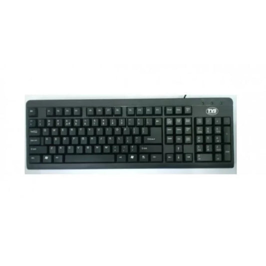 TVS Champ Full Size Membrane Switch Wired Gaming Keyboard ( Black ) (CHAMP-USB )
