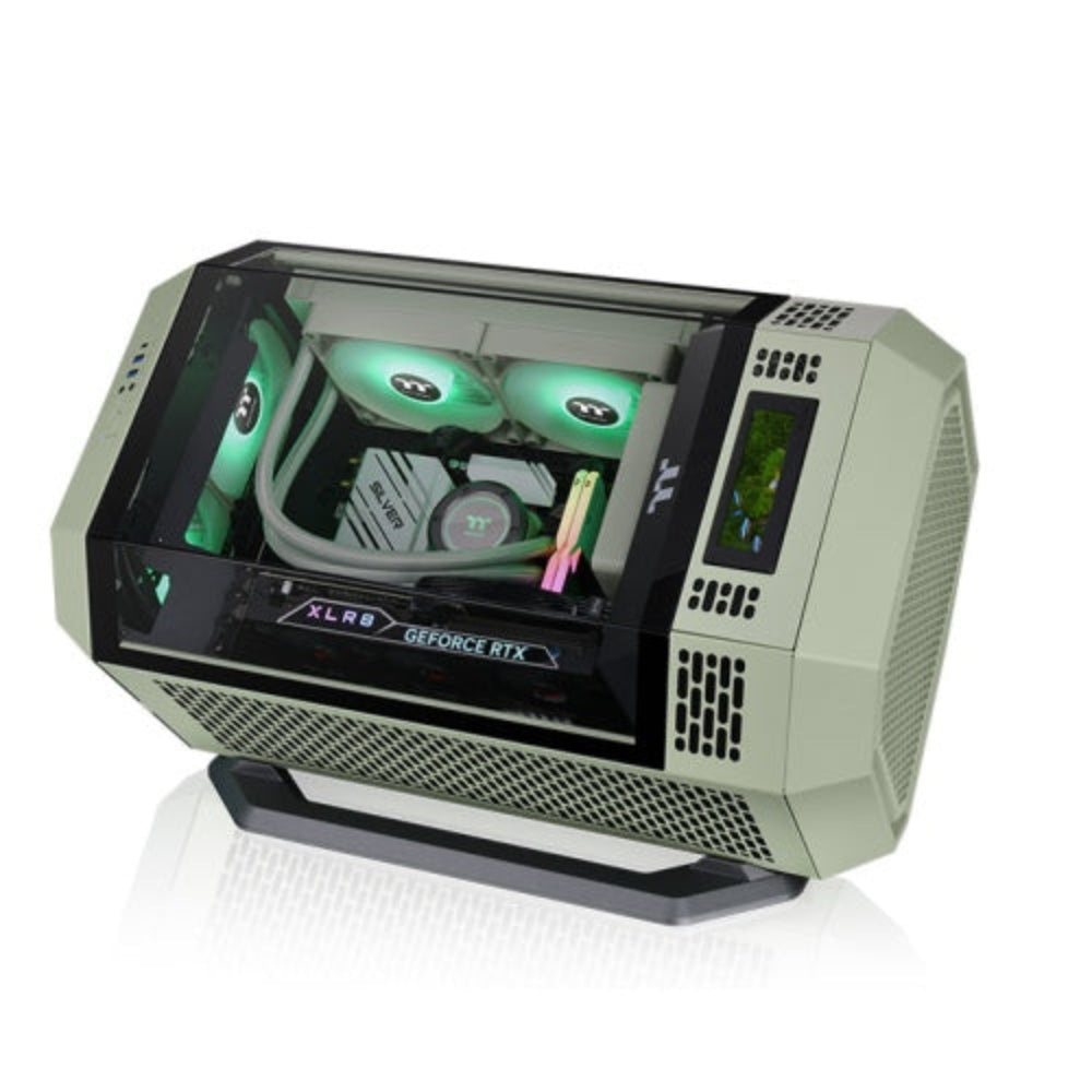 THERMALTAKE Tower 300 Horizontal Cabinet Stand Kit ( Matcha Green )