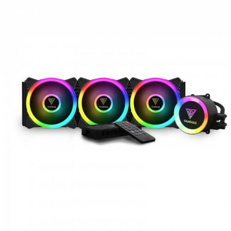 GAMDIAS Chione P2 360R Lite ARGB 360mm CPU Liquid Cooler (Black)