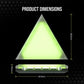 CORSAIR ICUE LC100 Mini Triangle Case Accent RGB Lighting Panels (9x Tile Expansion Kit)
