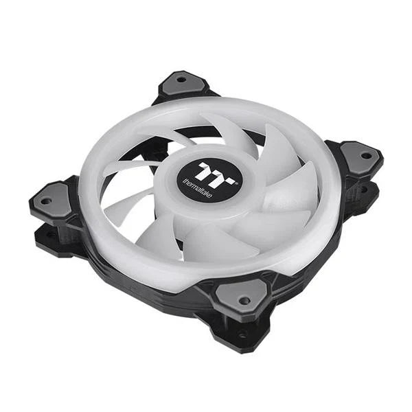 THERMALTAKE Riing Quad 12 TT Premium Edition 120mm Cabinet Fans (Black) (Triple Pack)