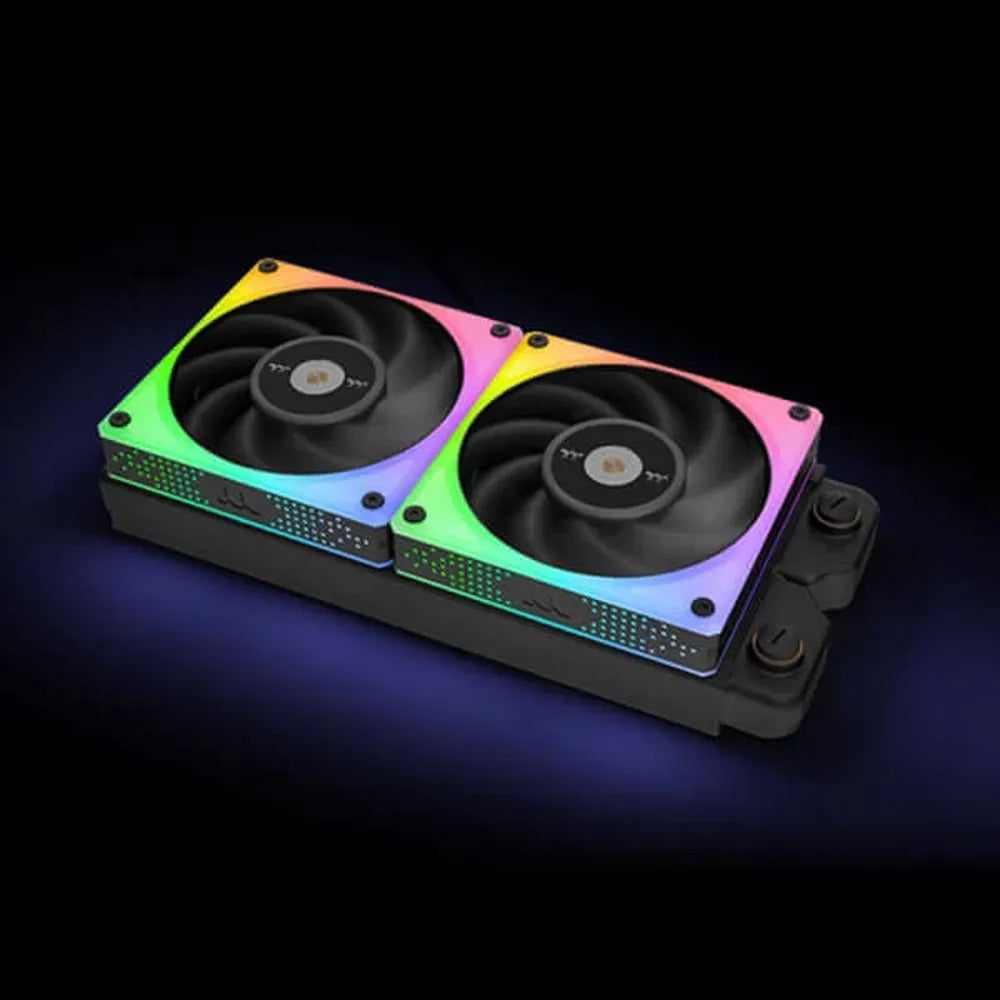 THERMALTAKE Toughfan 14 RGB 140mm PWM Cabinet Fan With Controller (Triple Pack)