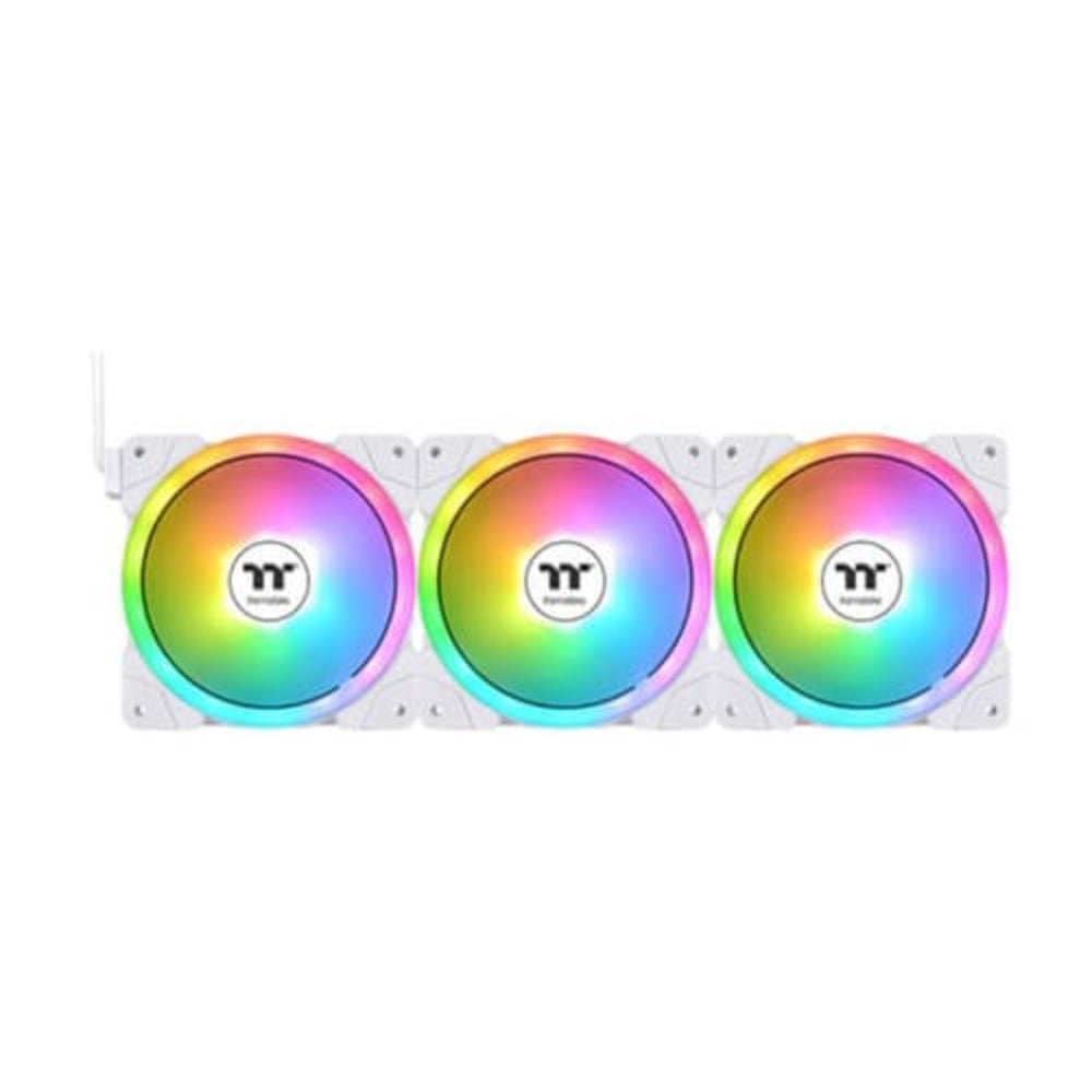 THERMALTAKE Swafan EX12 ARGB Cabinet Fan ( White) ( Triple Pack )