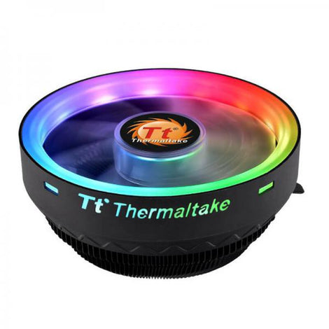 THERMALTAKE UX100 ARGB Lighting Single Tower CPU Air Cooler (Black)