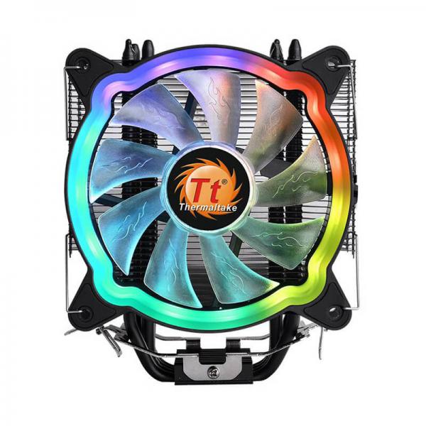 THERMALTAKE UX200 ARGB Lighting 120mm Single Tower Air Cooler (Black)