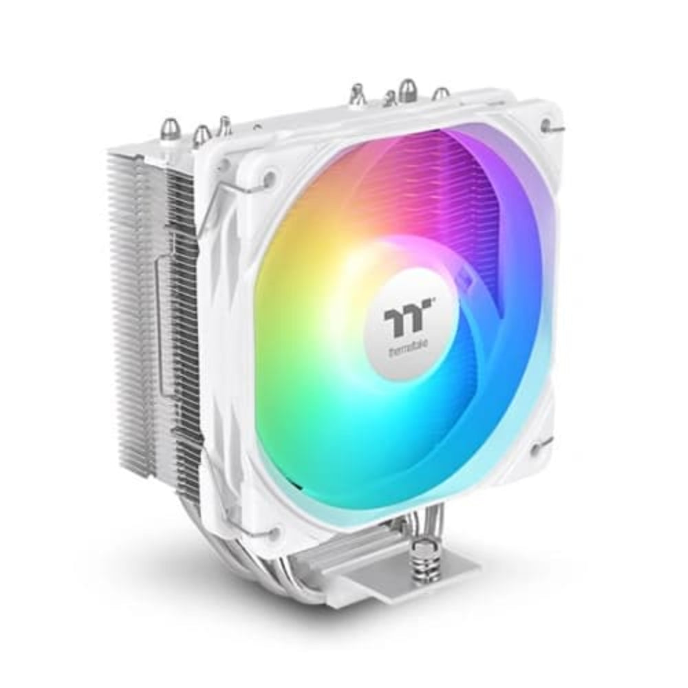 THERMALTAKE UX400 ARGB 120mm Single Tower Air Cooler ( Snow White ) - Mehta Brothers Shop