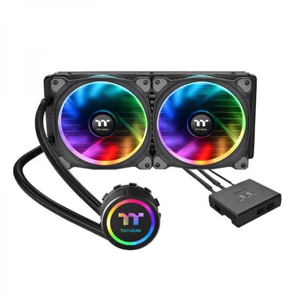 THERMALTAKE Floe Riing RGB 280 TT Premium Edition 280mm CPU Liquid Cooler (Black)