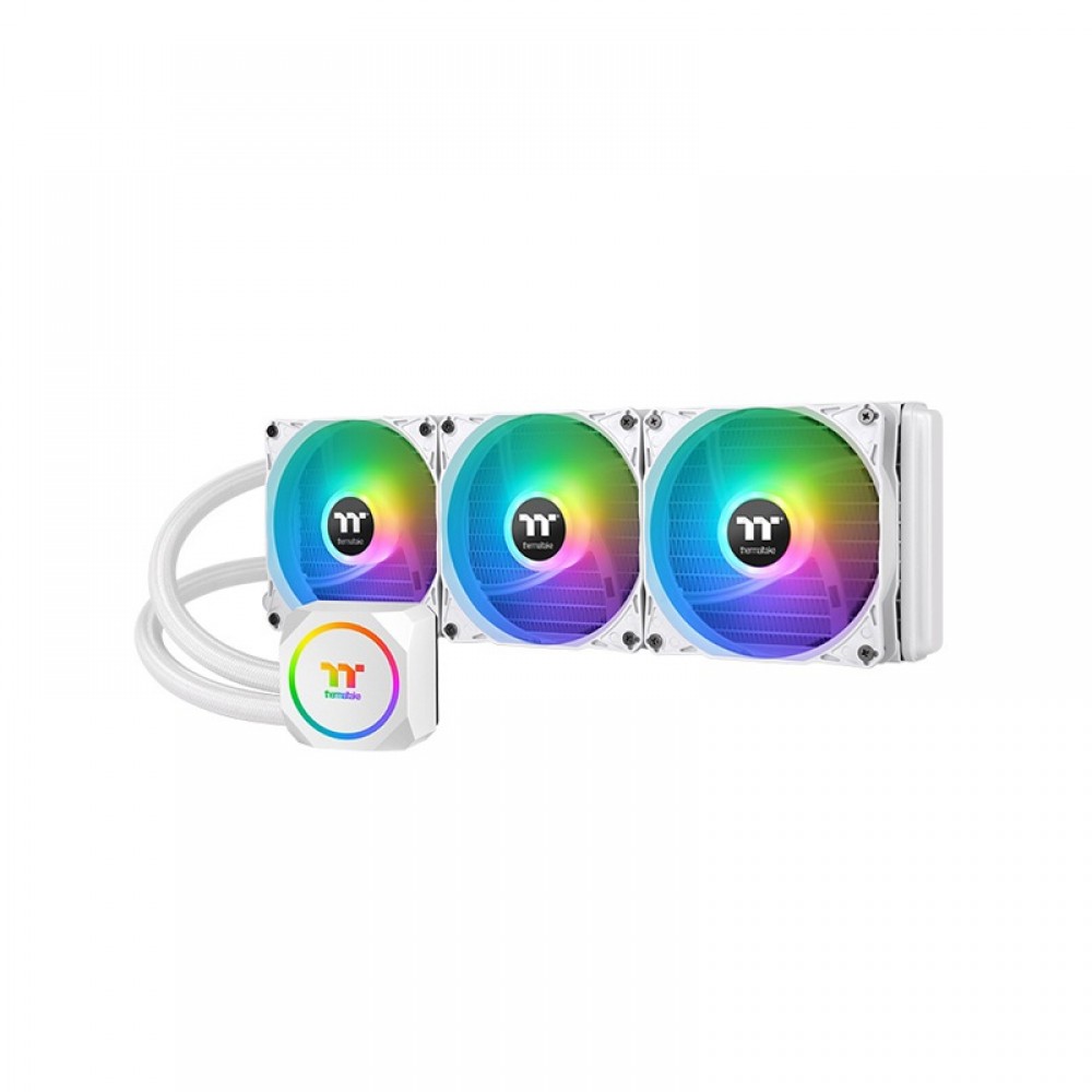 THERMALTAKE TH360 ARGB 360mm CPU Liquid Cooler (Snow)