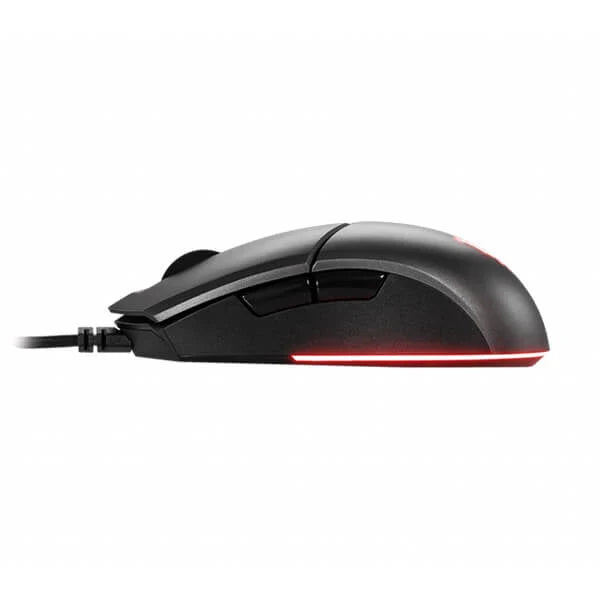 MSI Clutch GM11 Wired Ambidextrous Gaming Mouse ( CLUTCH-GM11 ) ( 5000DPI / 6 Macro Button ) ( Black )