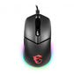 MSI Clutch GM11 Wired Ambidextrous Gaming Mouse ( CLUTCH-GM11 ) ( 5000DPI / 6 Macro Button ) ( Black )
