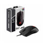 MSI Clutch GM41 Lightweight V2 Wired Ambidextrous Gaming Mouse ( CLUTCH-GM41-LIGHTWEIGHT-V2 ) ( 6400DPI / 6 Macro Button ) ( Black )