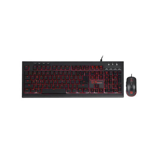 THERMALTAKE TT Esports Commander Pro Full Size Membrane Wired Gaming Keyboard ( Black ) ( CM-CPC-WLXXMB-US )