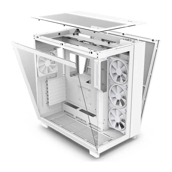 NZXT H9 Elite ATX Mid Tower Cabinet ( White )