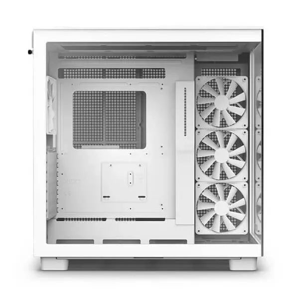 NZXT H9 Flow ATX Mid Tower Cabinet TG Side Panel (White)
