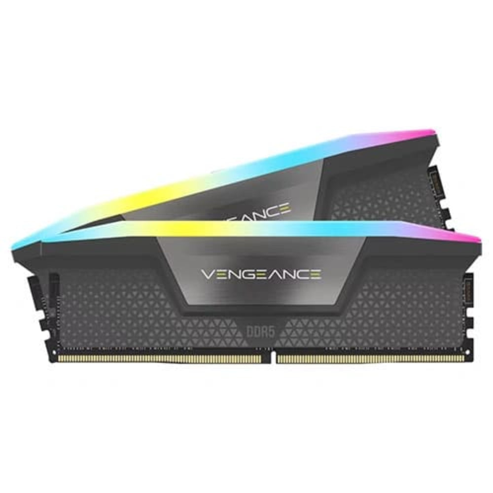 CORSAIR Vengeance RGB 16GB ( 16GB x 1 ) 6000MHz DDR5 RAM ( Black ) ( CL38 )