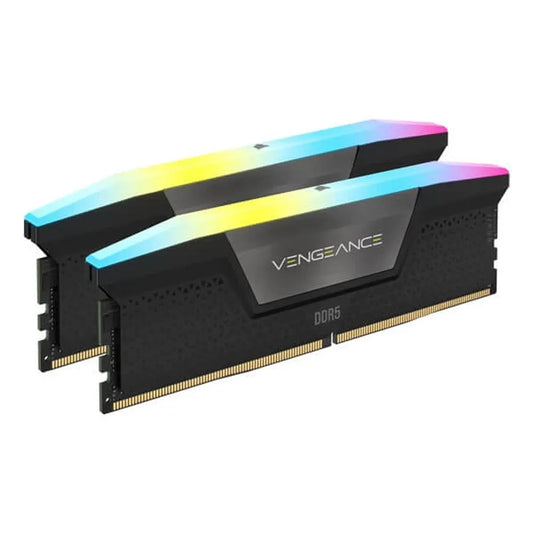 CORSAIR Vengeance RGB 32GB ( 16GB x 2 ) 6000MHz DDR5 RAM ( Black ) ( CL30 )