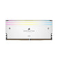 CORSAIR Dominator Titanium RGB 32GB ( 16GB x 2 ) 7200MHz DDR5 RAM (White) ( CL34 )