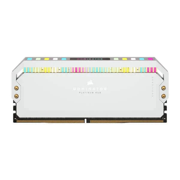 CORSAIR Dominator Platinum RGB 32GB ( 16GBx2 ) 5600MHz DDR5 RAM ( White ) ( CL36 )