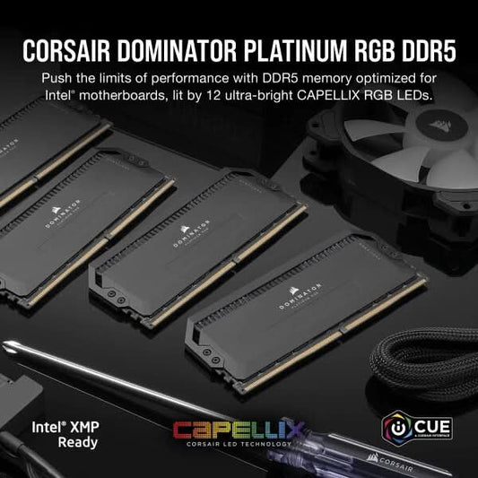 Corsair Dominator Platinum RGB 32GB (16GBx2) 6000MHz CL36 DDR5 RAM