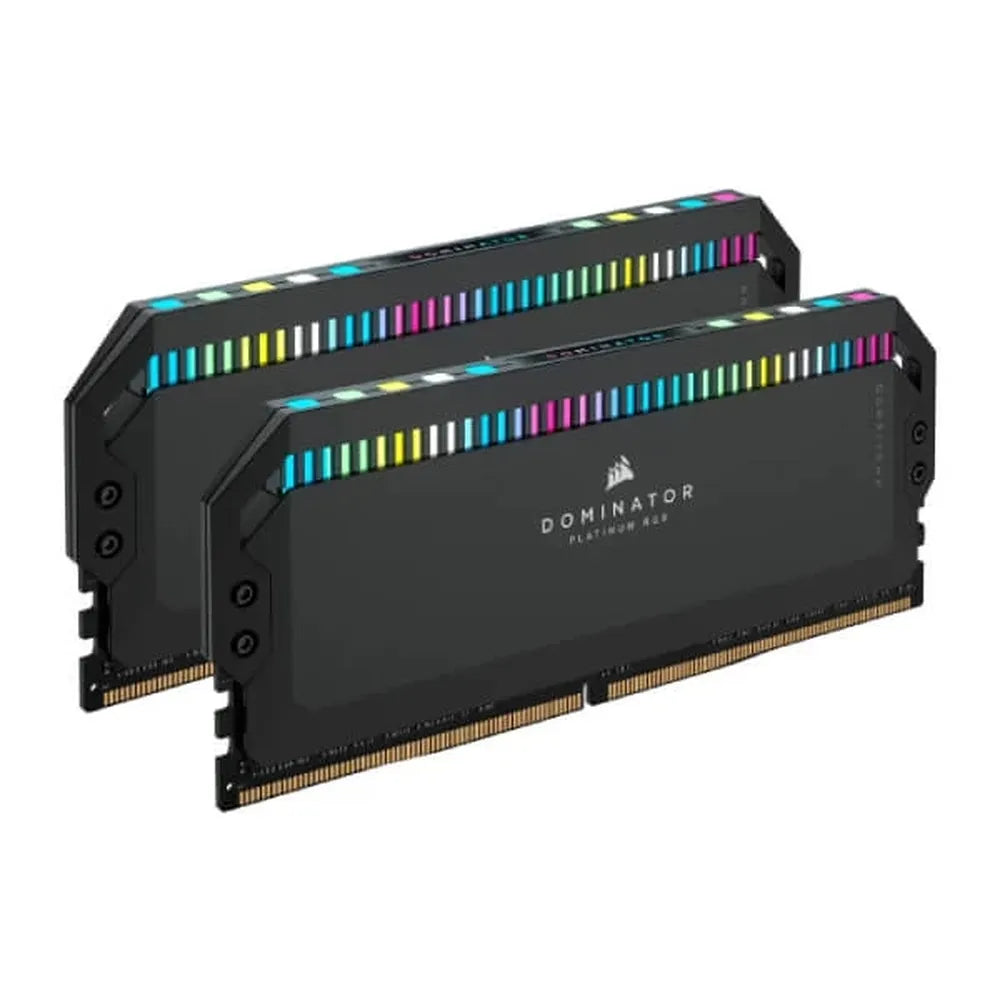 CORSAIR Dominator Platinum RGB 32GB ( 16GBx2 ) 6000MHz DDR5 RAM ( Black ) ( CL36 )