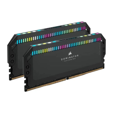 CORSAIR Dominator Platinum RGB 32GB ( 16GBx2 ) 6000MHz DDR5 RAM ( Black ) ( CL36 )