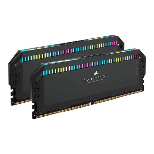 CORSAIR Dominator Platinum RGB 32GB ( 16GBx2 ) 7200MHz DDR5 RAM ( CL34 )