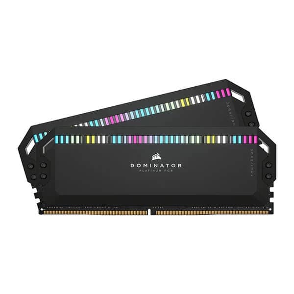 CORSAIR Dominator Platinum RGB 64GB ( 32GBx2 ) 5600MHz DDR5 RAM ( CL40 )