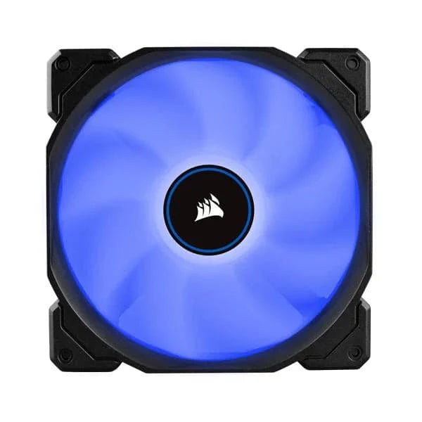 CORSAIR AF140 140mm Blue LED Cabinet Fan (Black) (Twin Pack)