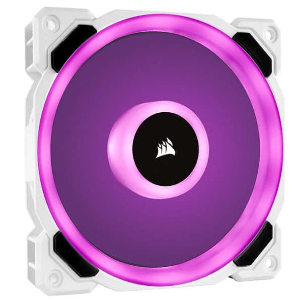 CORSAIR ICUE LL120 120mm RGB Cabinet Fan (White) (Single Pack)