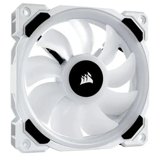 CORSAIR ICUE LL120 120mm RGB Cabinet Fan (White) (Triple-Pack)