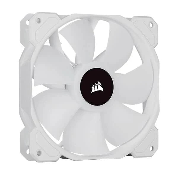 CORSAIR ICUE SP120 120mm RGB Elite Cabinet Fan (White) (Single Pack)